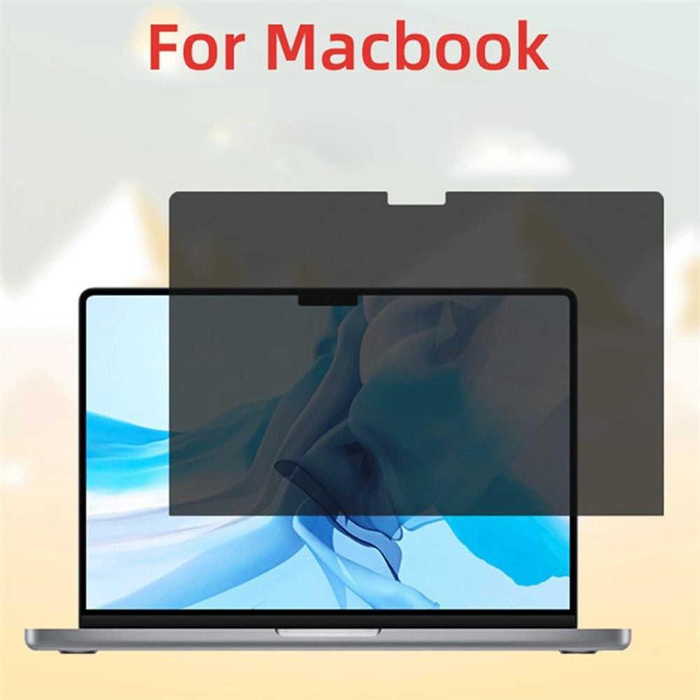 For MacBook Air 13 inch (2026) A3449 / (2025) A3240 / (2024) A3113 / (2022) A2681 Privacy Screen Protector Anti-Spy Tempered Glass Film