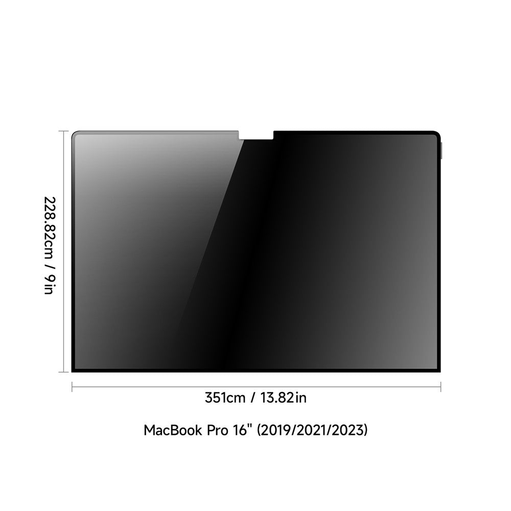DUX DUCIS Leno Series for Macbook Air 15 inch (2023) / (2024) Screen Protector Detachable Nano Anti-Peep PET Film