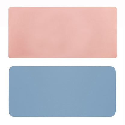 30x60cm Large Size PU Leather Double Sided Mouse Pad Waterproof Non-slip Mouse Mat Office Laptop Desk Mat