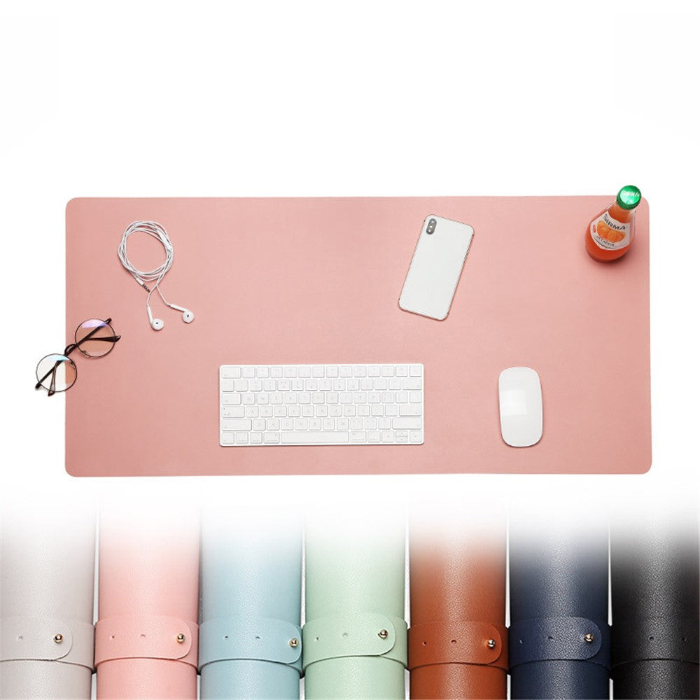 30x60cm Large Size PU Leather Double Sided Mouse Pad Waterproof Non-slip Mouse Mat Office Laptop Desk Mat