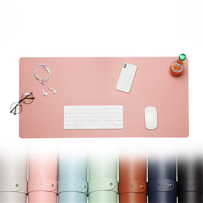 30x60cm Large Size PU Leather Double Sided Mouse Pad Waterproof Non-slip Mouse Mat Office Laptop Desk Mat