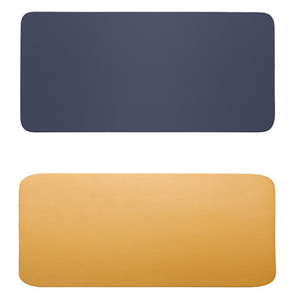 30x60cm Large Size PU Leather Double Sided Mouse Pad Waterproof Non-slip Mouse Mat Office Laptop Desk Mat