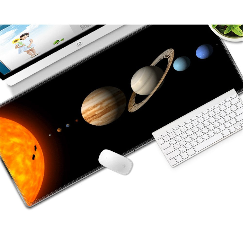 Computer Laptop Mouse Pad Starry Sky Gaming Play Mat Office Desk Mat Sized 300x600x3mm
