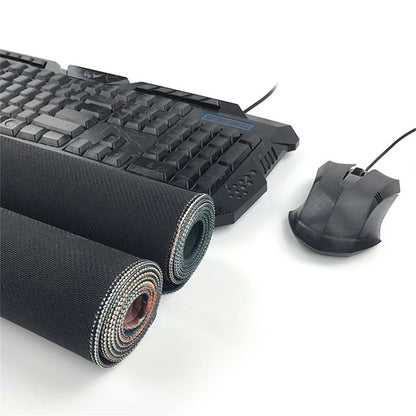 Colorful Gaming Mouse Pad Non-slip Keyboard Mat Large Desk Mat for PC Computer Laptop, Size: 300x800x3mm