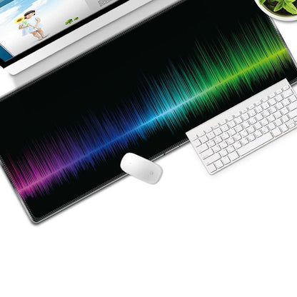 Colorful Gaming Mouse Pad Non-slip Keyboard Mat Large Desk Mat for PC Computer Laptop, Size: 300x800x3mm