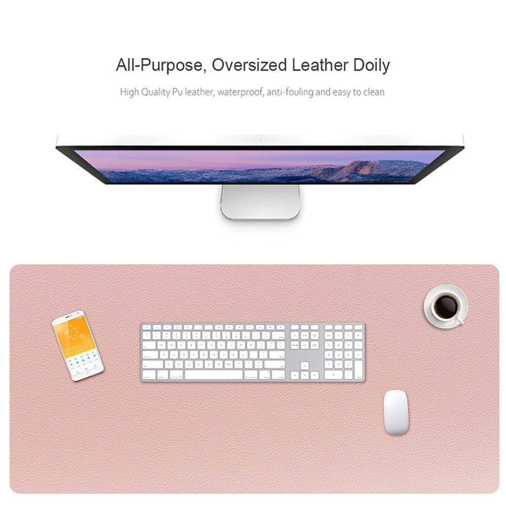 ZD01 90x40cm Extra Large Office Computer Desk Mat Double-sided Table Keyboard Mouse Pad
