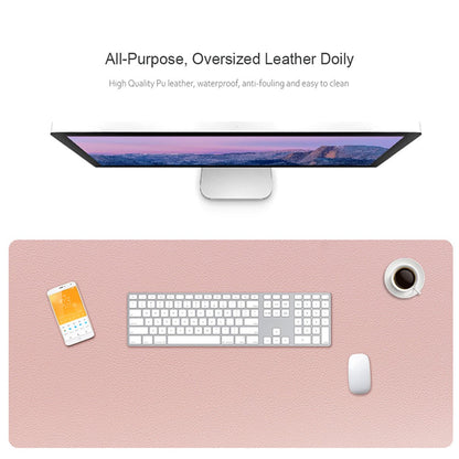 ZD01 90x40cm Extra Large Office Computer Desk Mat Double-sided Table Keyboard Mouse Pad