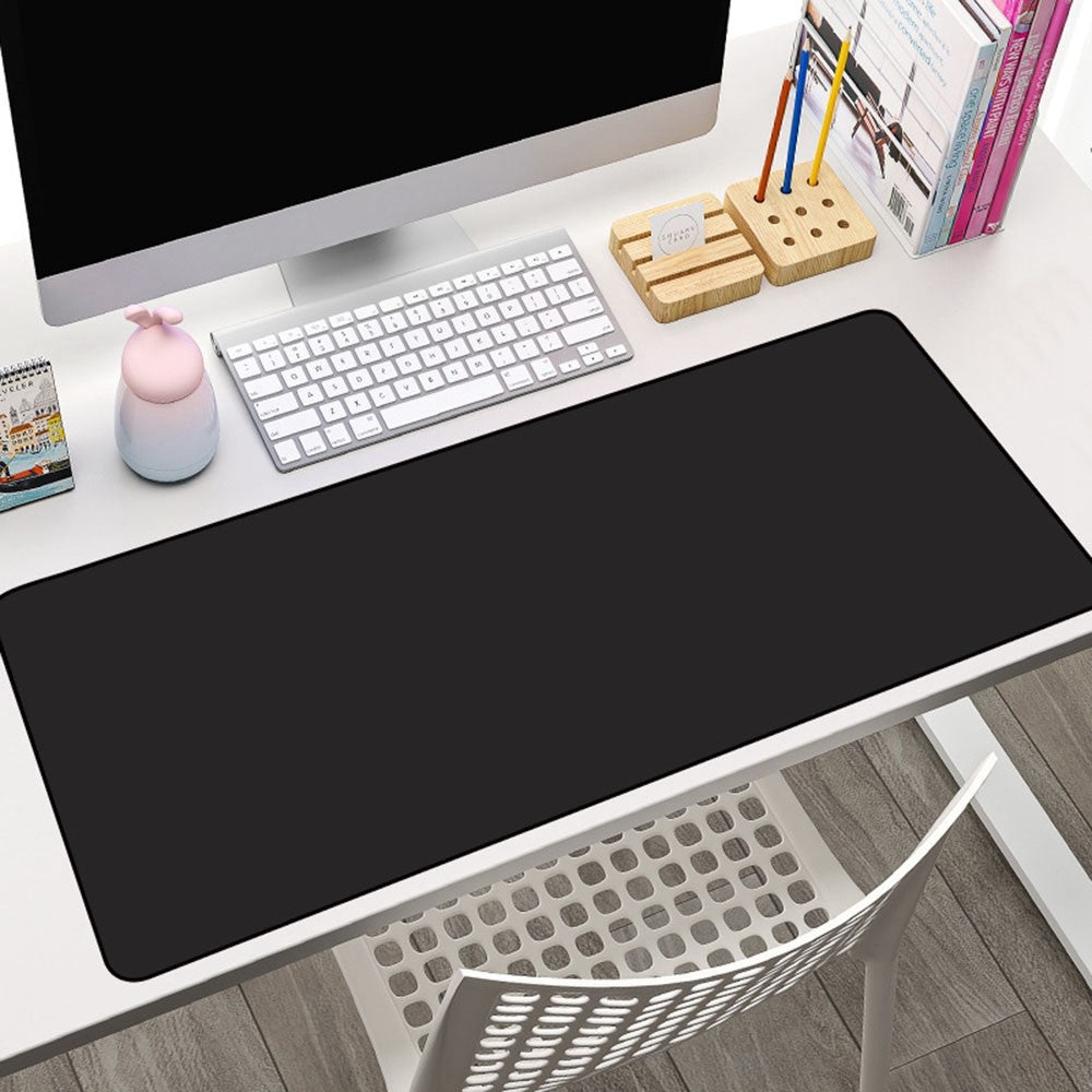 MEILEER HY1228 800x300x3mm Large Desk Mat for Home Office Thicken Edge Overlocking Rubber Mouse Pad