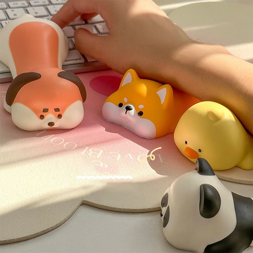 ZT01-022 Cute Desktop Mouse Wrist Rest Pad Memory Foam Wrist Support Cushion for Office Stress Relief
