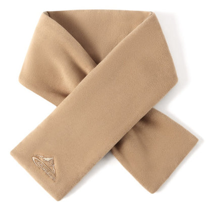 GOLOVEJOY DWJ47 82cm Retro Men Winter Scarf Warm De Rong Velvet Outdoor Windproof Scarf
