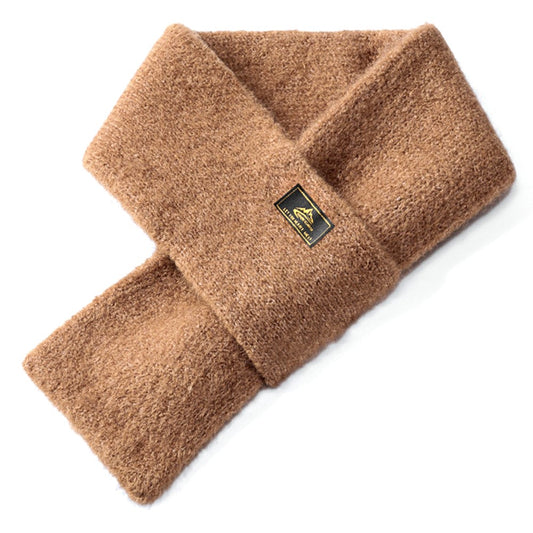GOLOVEJOY DWJ47 77cm Retro Faux Mohair Men Winter Scarf Warm Outdoor Windproof Scarf