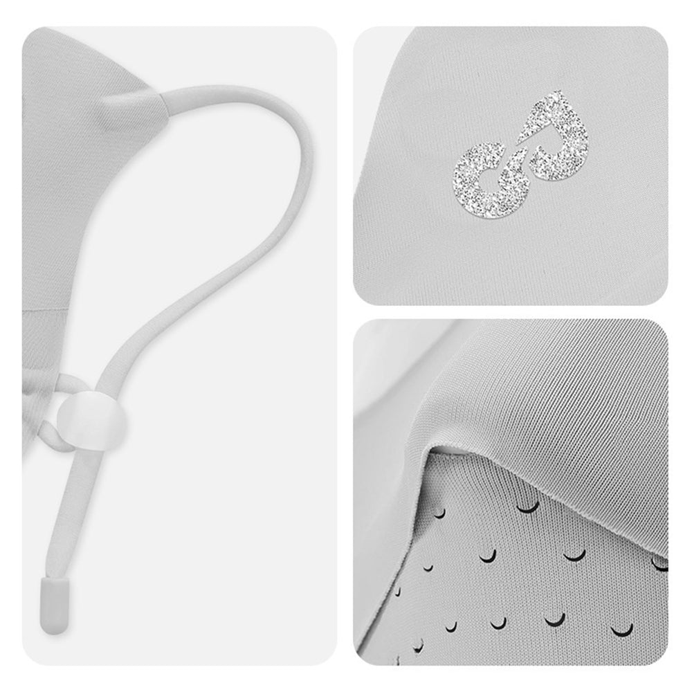 GOLOVEJOY XKZ72 UPF50+ Sun Protection Face Mask Summer Cooling Ice Silk Breathable Face Shield for Men Women