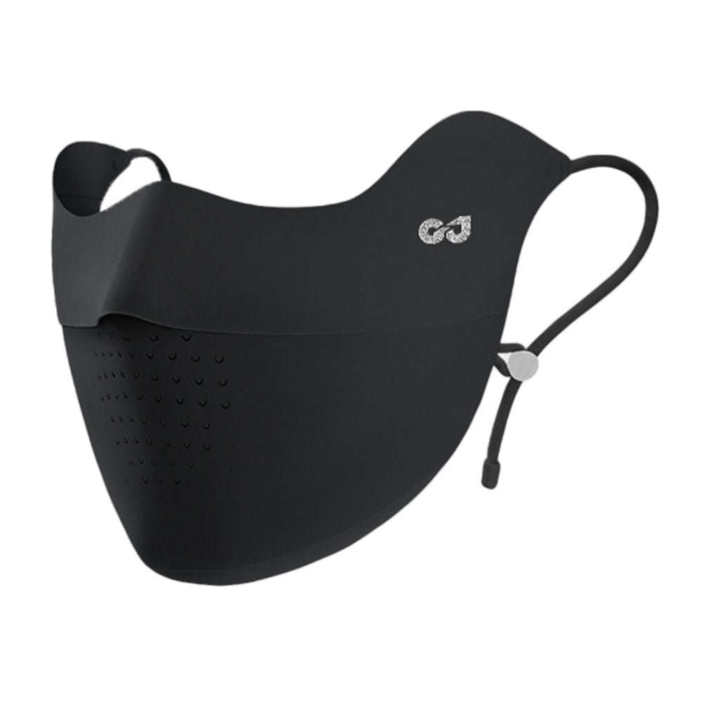 GOLOVEJOY XKZ72 UPF50+ Sun Protection Face Mask Summer Cooling Ice Silk Breathable Face Shield for Men Women