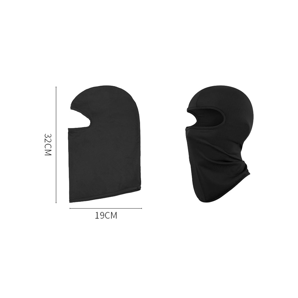 Kids Balaclava Face Mask Full Coverage UPF 50+ Sun Protection Ice Silk Head Cover for Outdoor Sports