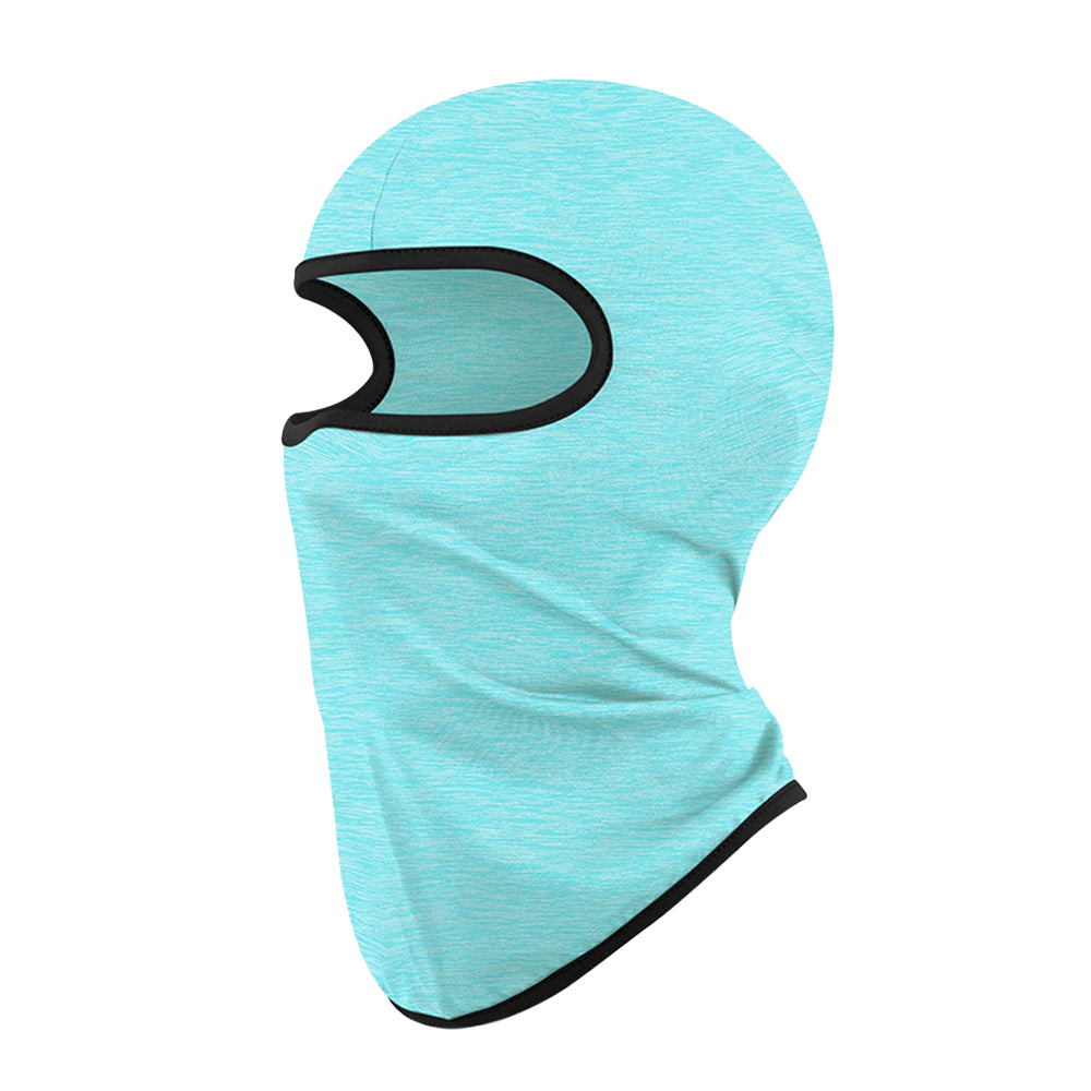 Kids Balaclava Face Mask Full Coverage UPF 50+ Sun Protection Ice Silk Head Cover for Outdoor Sports