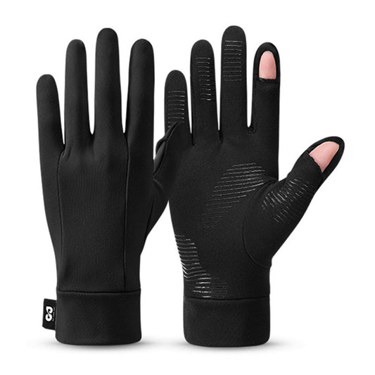 GOLOVEJOY DB72 Winter Ski Gloves for Men Women Outdoor Cycling Flip-Top Touchscreen Gloves