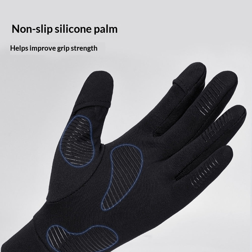GOLOVEJOY DB72 Winter Ski Gloves for Men Women Outdoor Cycling Flip-Top Touchscreen Gloves