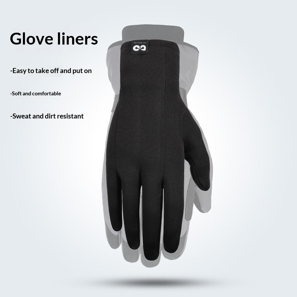 GOLOVEJOY DB72 Winter Ski Gloves for Men Women Outdoor Cycling Flip-Top Touchscreen Gloves