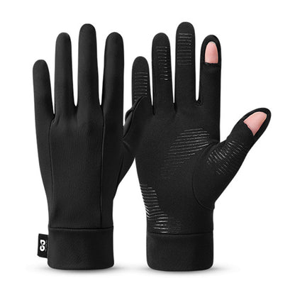GOLOVEJOY DB72 Winter Ski Gloves for Men Women Outdoor Cycling Flip-Top Touchscreen Gloves