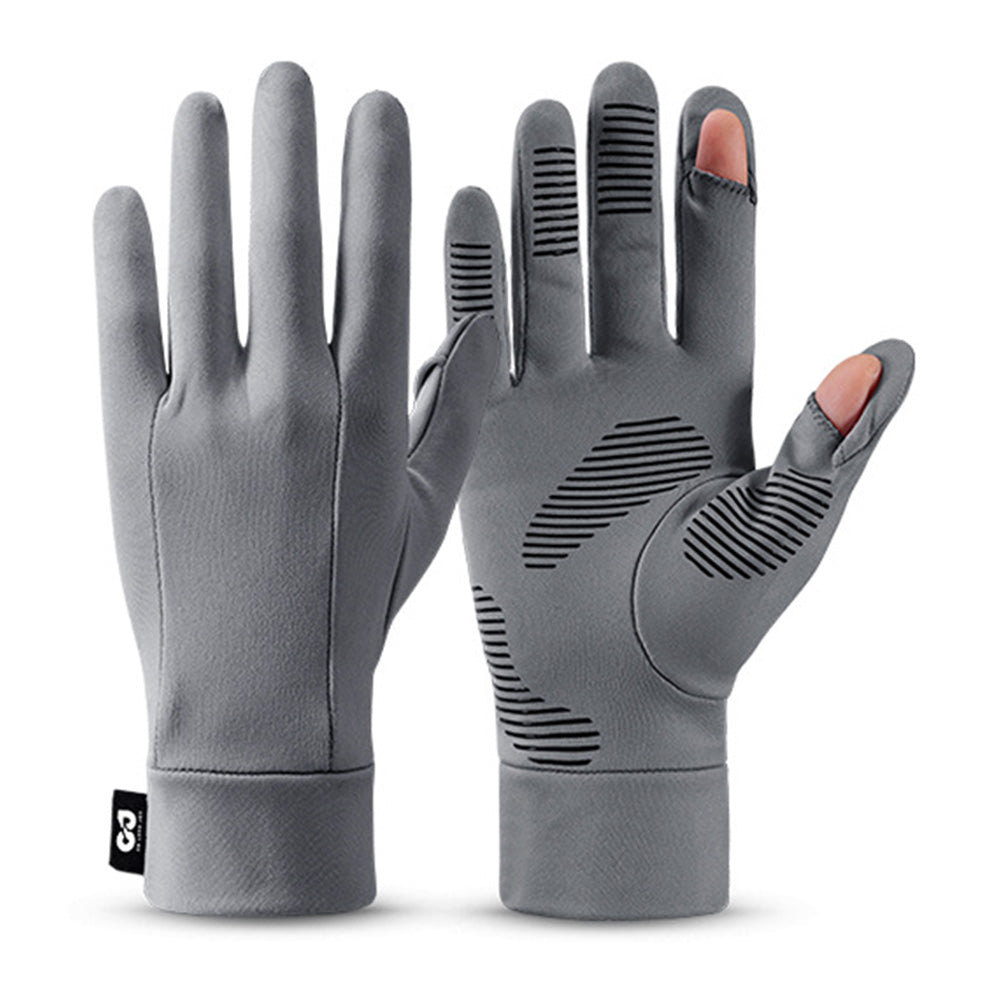 GOLOVEJOY DB72 Winter Ski Gloves for Men Women Outdoor Cycling Flip-Top Touchscreen Gloves