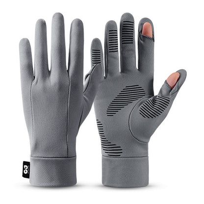 GOLOVEJOY DB72 Winter Ski Gloves for Men Women Outdoor Cycling Flip-Top Touchscreen Gloves