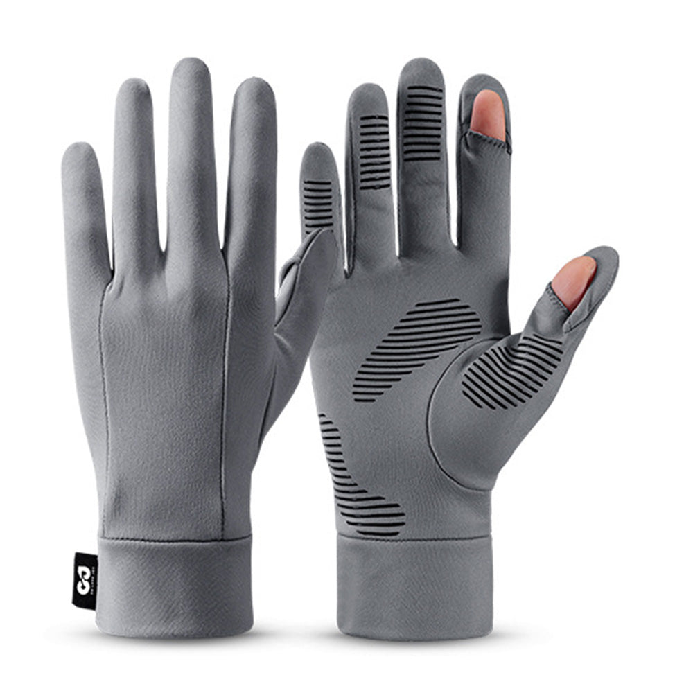 GOLOVEJOY DB72 Winter Ski Gloves for Men Women Outdoor Cycling Flip-Top Touchscreen Gloves