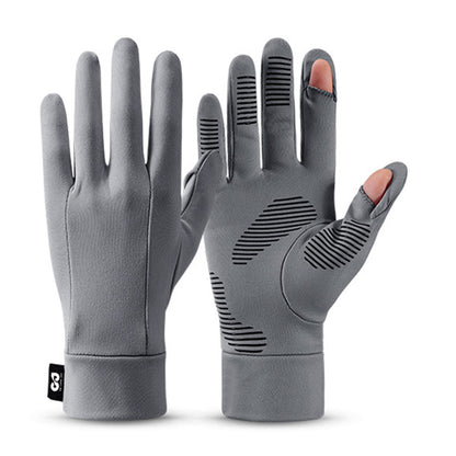 GOLOVEJOY DB72 Winter Ski Gloves for Men Women Outdoor Cycling Flip-Top Touchscreen Gloves