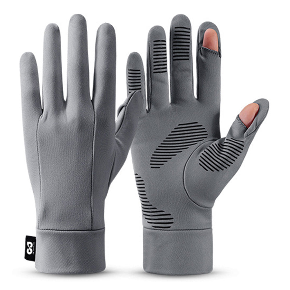 GOLOVEJOY DB72 Winter Ski Gloves for Men Women Outdoor Cycling Flip-Top Touchscreen Gloves