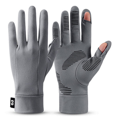 GOLOVEJOY DB72 Winter Ski Gloves for Men Women Outdoor Cycling Flip-Top Touchscreen Gloves