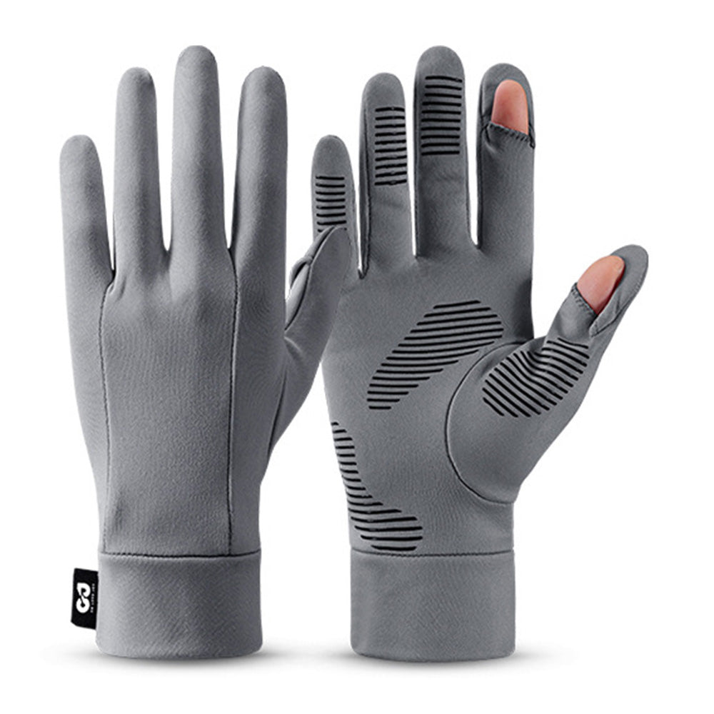 GOLOVEJOY DB72 Winter Ski Gloves for Men Women Outdoor Cycling Flip-Top Touchscreen Gloves