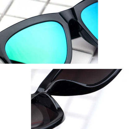 Kids Sunglasses Square Goggles Protection Baby Travel Glasses for Children Age 3-10 Years