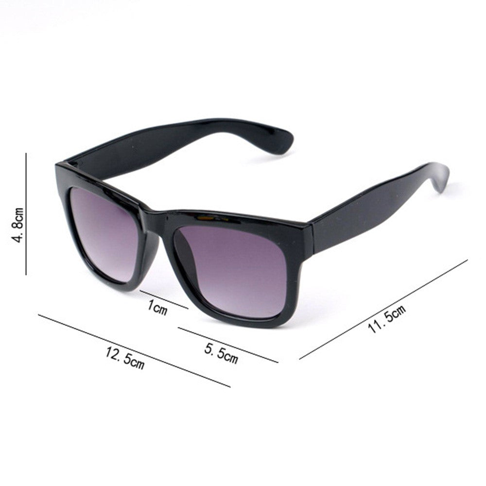 Kids Sunglasses Square Goggles Protection Baby Travel Glasses for Children Age 3-10 Years