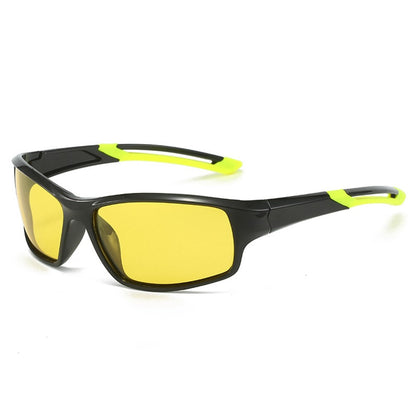 8515 Polarized Cycling Sunglasses Night Vision Glasses UV Protection Outdoor Sports Photochromic Eyewear
