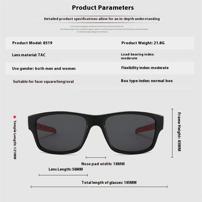 8519 Outdoor Photochromic Sunglasses UV400 Protection Wrap-Around Sport Eyewear