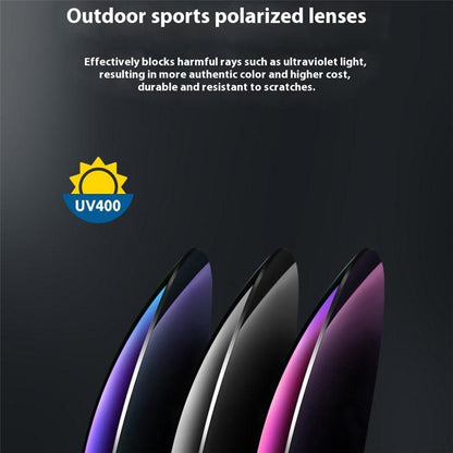 8519 Outdoor Photochromic Sunglasses UV400 Protection Wrap-Around Sport Eyewear