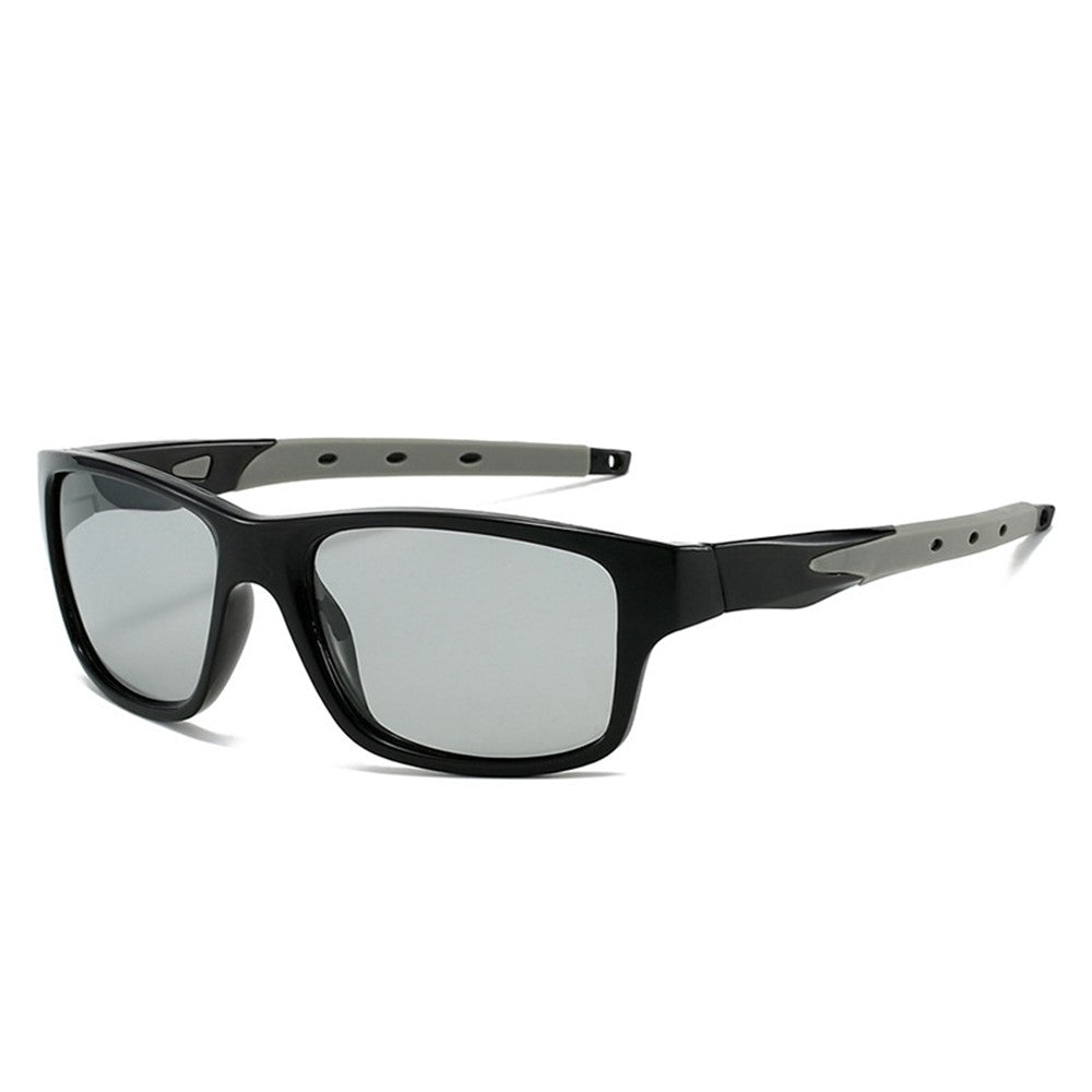 8519 Outdoor Photochromic Sunglasses UV400 Protection Wrap-Around Sport Eyewear