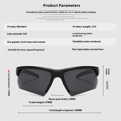 8508 Photochromic Sunglasses UV400 Protection Polarized Glasses Sports Eyewear