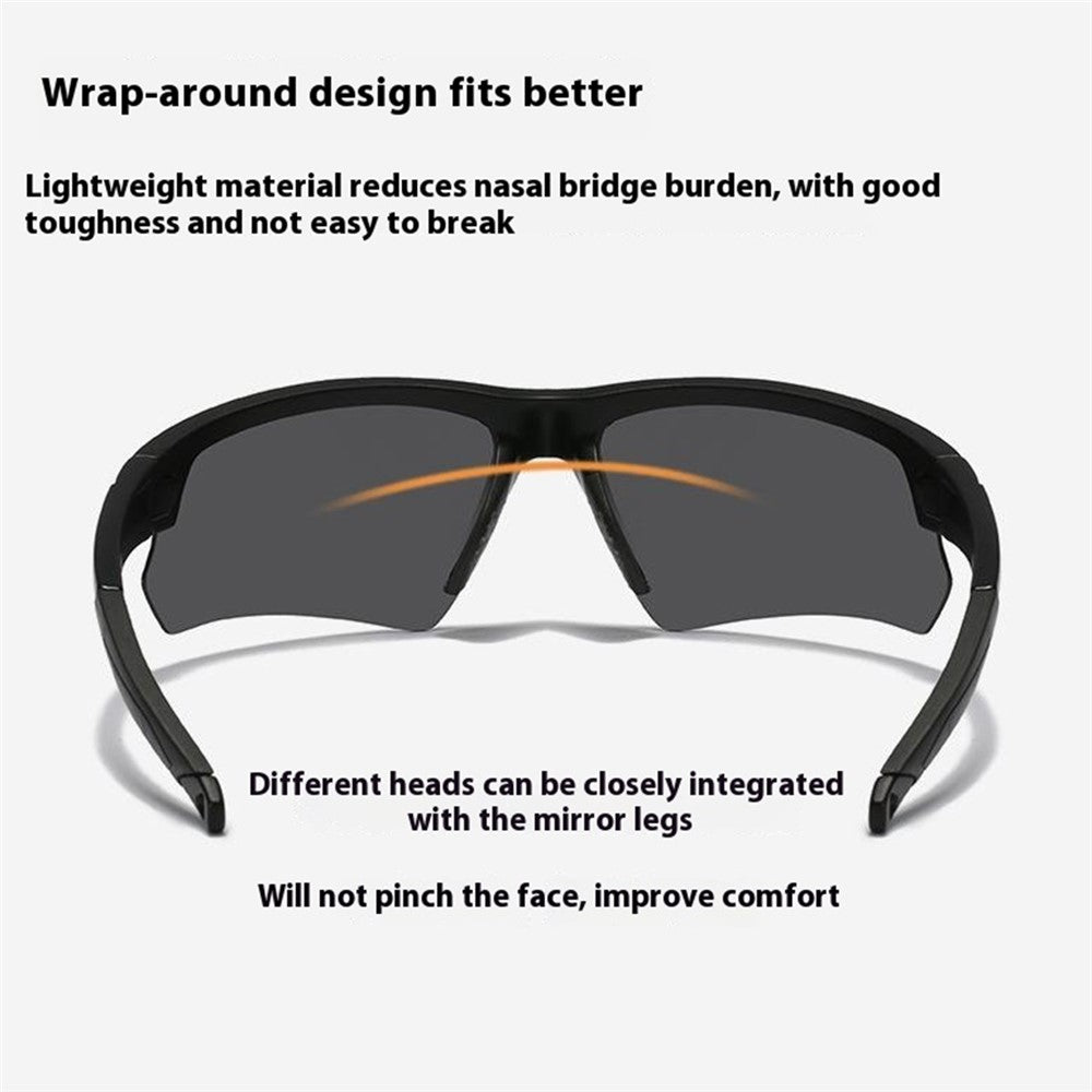 8508 Photochromic Sunglasses UV400 Protection Polarized Glasses Sports Eyewear
