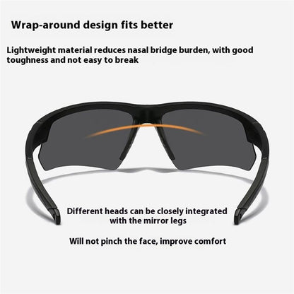 8508 Photochromic Sunglasses UV400 Protection Polarized Glasses Sports Eyewear
