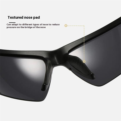 8508 Photochromic Sunglasses UV400 Protection Polarized Glasses Sports Eyewear