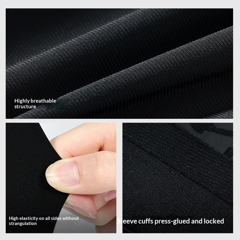 GOLOVEJOY HB45 Cooling Arm Sleeves UPF50+ Sun Protection Seamless Compression Cycling Arm Covers for Running Driving