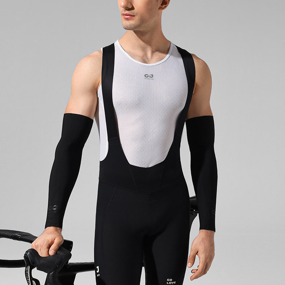 GOLOVEJOY HB45 Cooling Arm Sleeves UPF50+ Sun Protection Seamless Compression Cycling Arm Covers for Running Driving