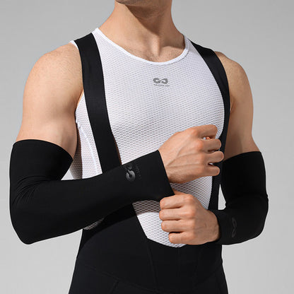 GOLOVEJOY HB45 Cooling Arm Sleeves UPF50+ Sun Protection Seamless Compression Cycling Arm Covers for Running Driving