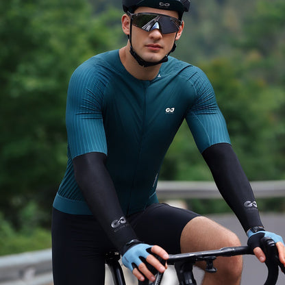 GOLOVEJOY HB45 Cooling Arm Sleeves UPF50+ Sun Protection Seamless Compression Cycling Arm Covers for Running Driving