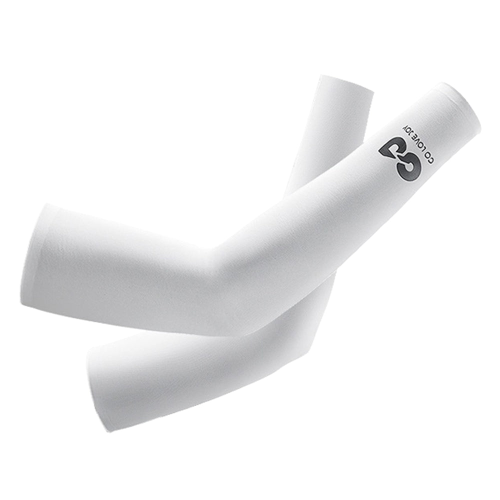 GOLOVEJOY HB45 Cooling Arm Sleeves UPF50+ Sun Protection Seamless Compression Cycling Arm Covers for Running Driving