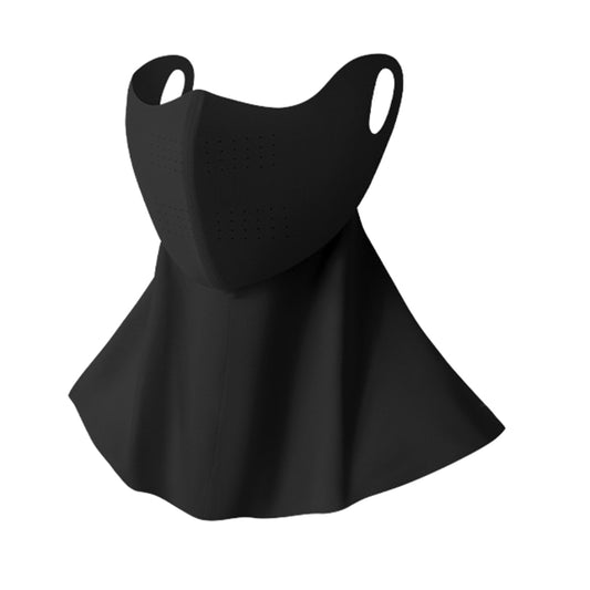 GOLOVEJOY Summer Face Mask UPF50+ UV Protection Breathable Ice Silk Hyaluronic Acid Moisturizing Neck Cover