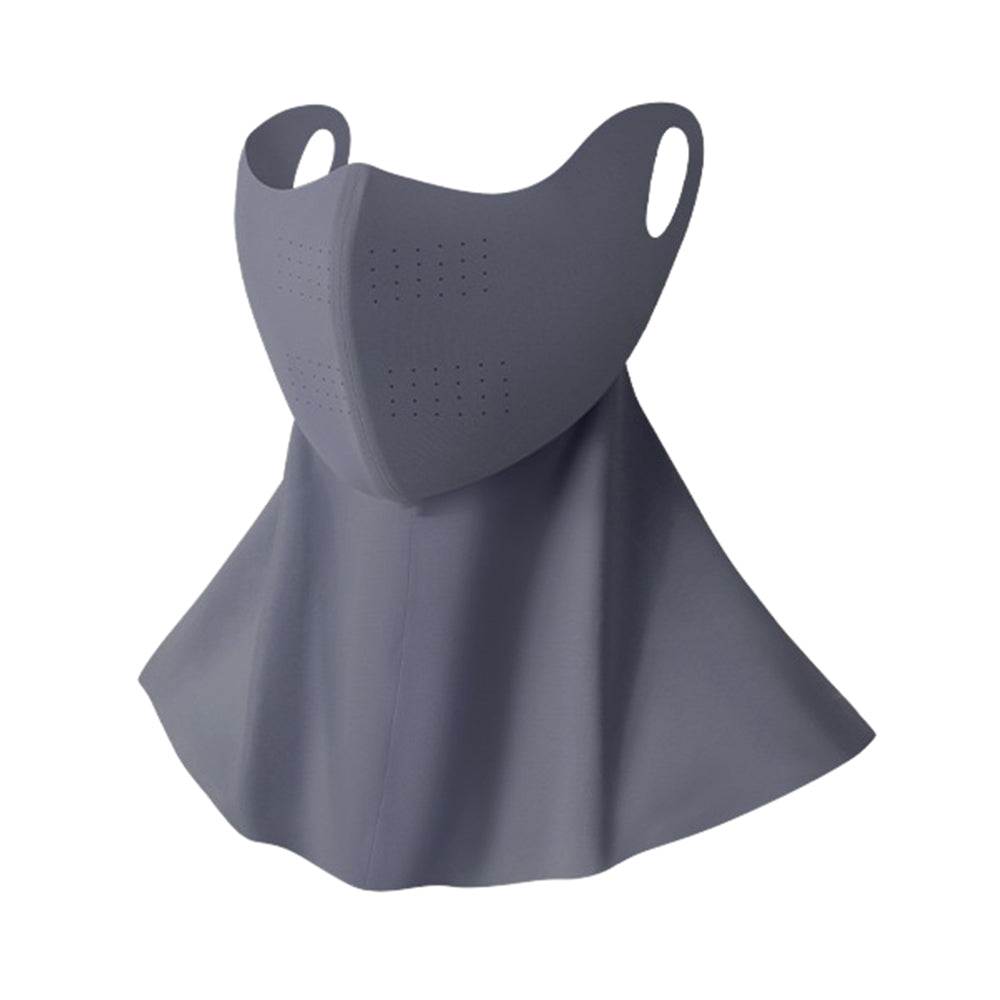 GOLOVEJOY Summer Face Mask UPF50+ UV Protection Breathable Ice Silk Hyaluronic Acid Moisturizing Neck Cover