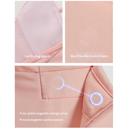 GOLOVEJOY XTJ163 Sun Protection Face Mask UPF50+ Ice Silk Breathable Face Cover for Golf Cycling