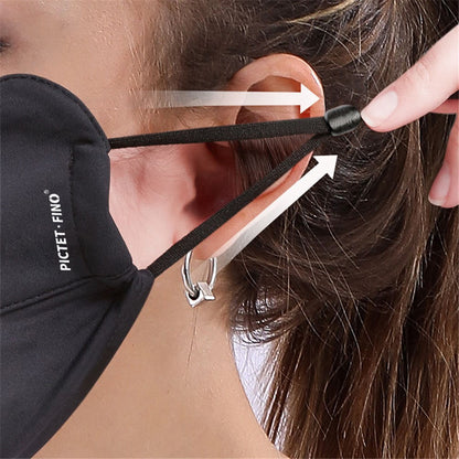 PICTET.FINO RH83 Ice Silk Face Mask UV Protection Breathable Summer Women Face Cover