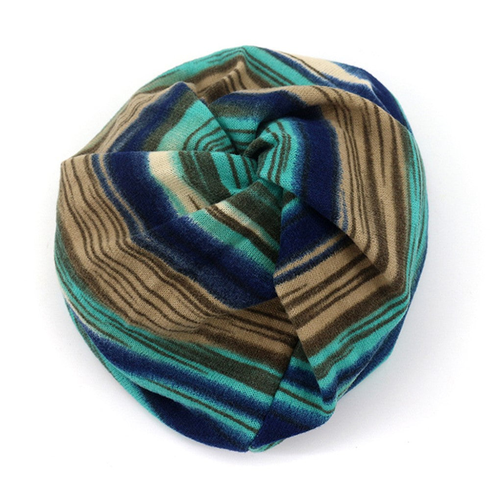 DRNM003 Multifunction Beanie Hat Scarf Soft Stretch Polyester Sweat Headband Cap Hat for Men, Women